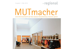 Titelseite der Zeitschrift MUTmacher regional