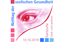 Logo des Welttages der seelischen Gesundheit Karlsruhe