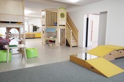 Innenraumansicht der Kita Tivoli in Karlsruhe