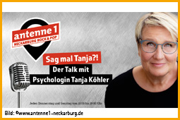 Teaser-Bild zum Interview von Tanja Köhler, antenne 1, Neckarburg Rock & Pop, mit Katharina Bücheler von der Bregtalschule.