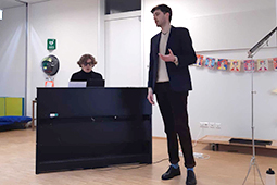 Alexis Julián García (Tenor) und Niels Armand-Hasselweiler (Klavier).